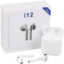 i12 5.0 Wireless Earphone (White)