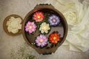 Lotus Led Candles (Multicolour, Pack of 6)