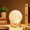 3D Moon Night Touch Lamp