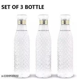 Water Bottles Transparent (set of 3)